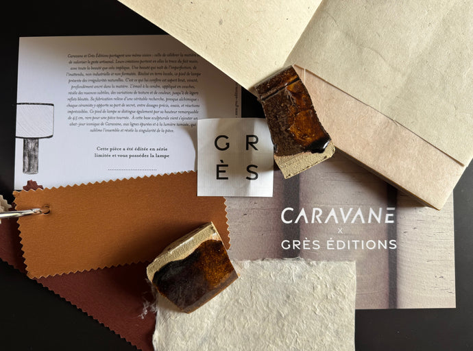 Caravane x Grès Éditions