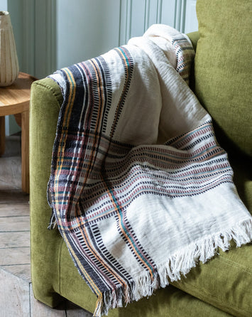 Plaids et sofa covers