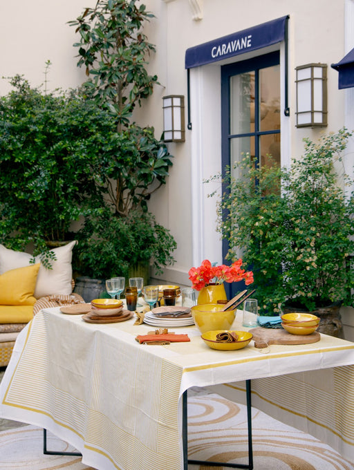 Recevoir au rythme des beaux jours