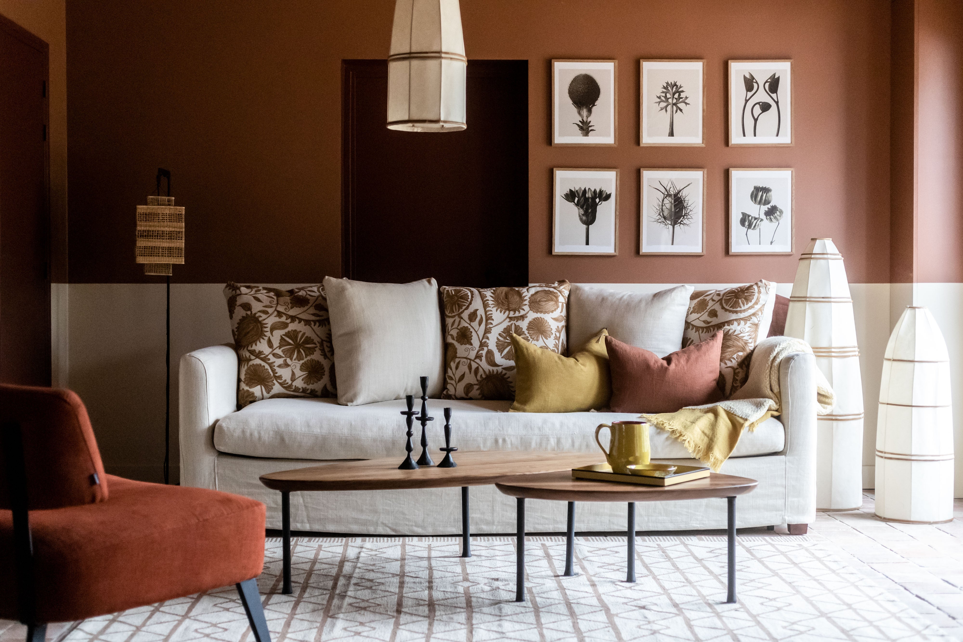 Salon terre des ocres