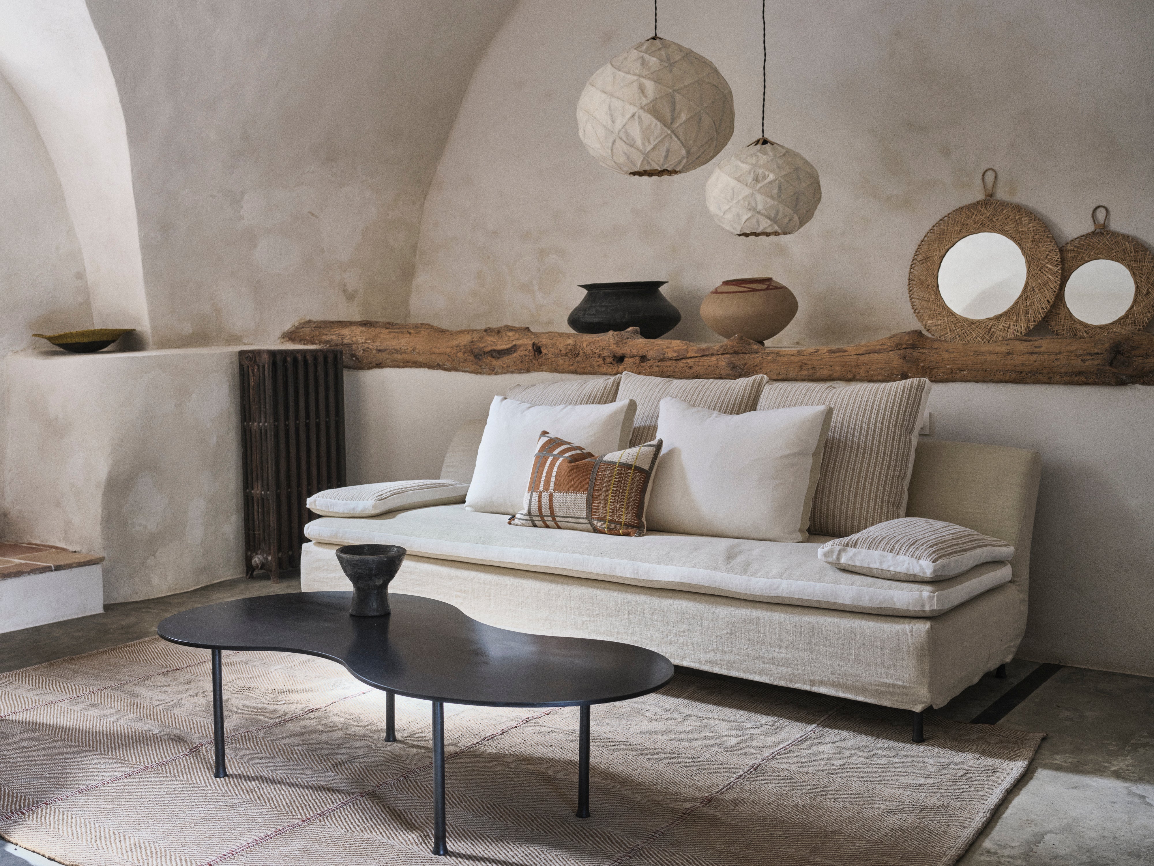 Matières brutes, lignes graphiques