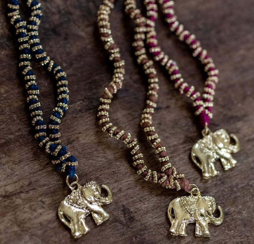 Sautoir Éléphant