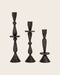 Set de 3 bougeoirs Jya