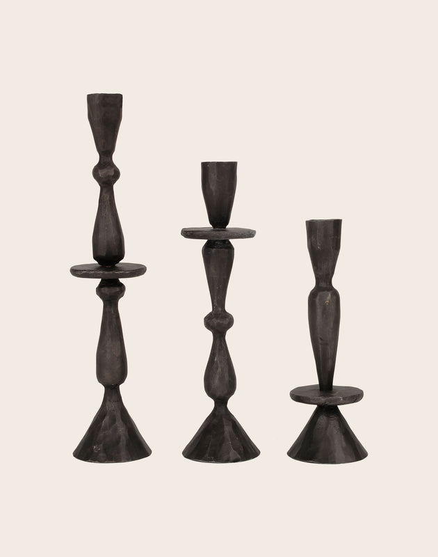 Set de 3 bougeoirs Jya