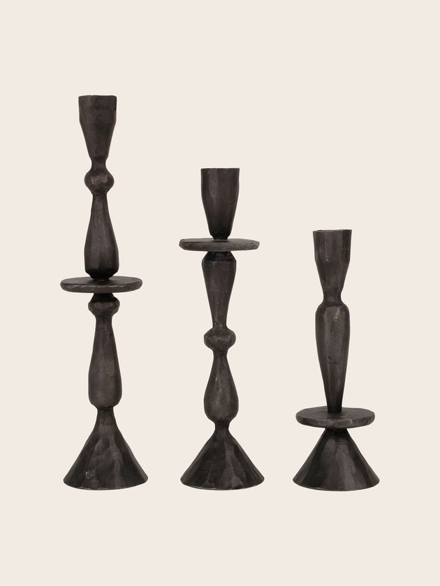 Set de 3 bougeoirs Jya