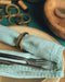 Inspiration art de la table avec des serviettes bleues