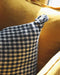 Housse de coussin pied de poule