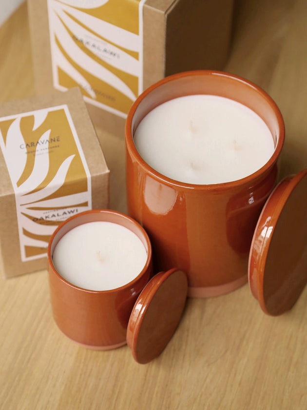 Bougie parfumée avec 1 ou 3 mèches