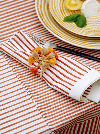 Set de 4 serviettes Aryo