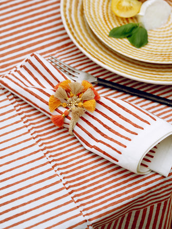 Set de 4 serviettes Aryo