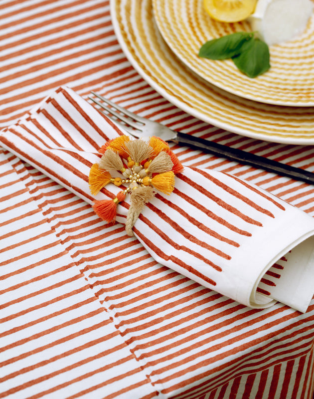 Set de 4 serviettes Aryo