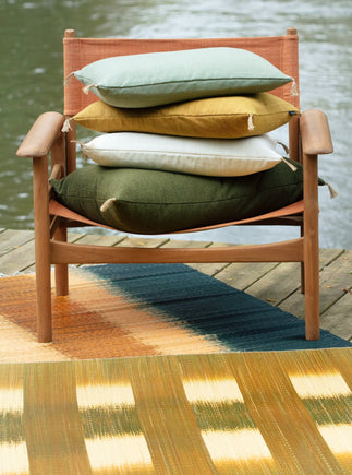 Fauteuil en teck Macha