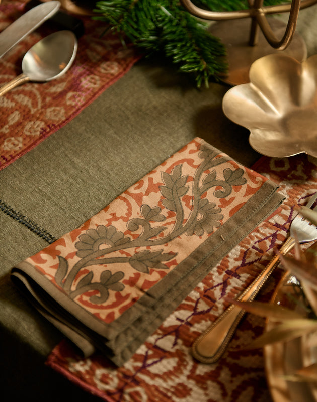 Set de 4 serviettes Oris