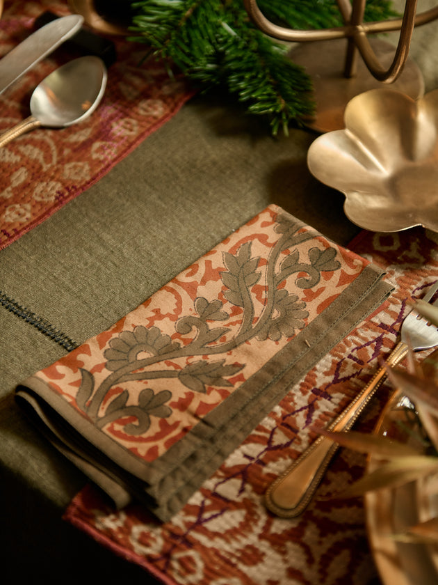 Set de 4 serviettes Oris