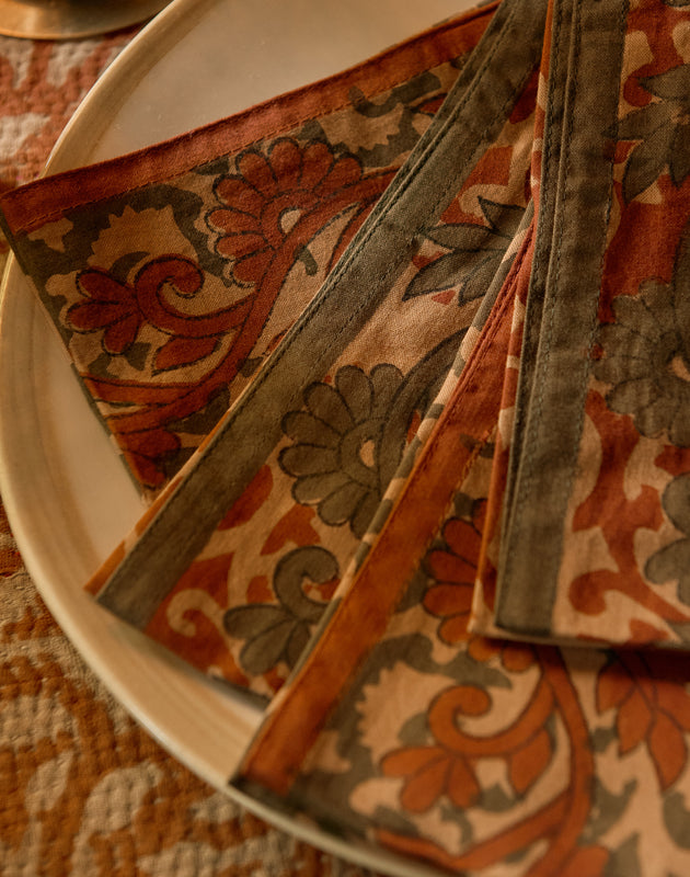 Set de 4 serviettes Oris