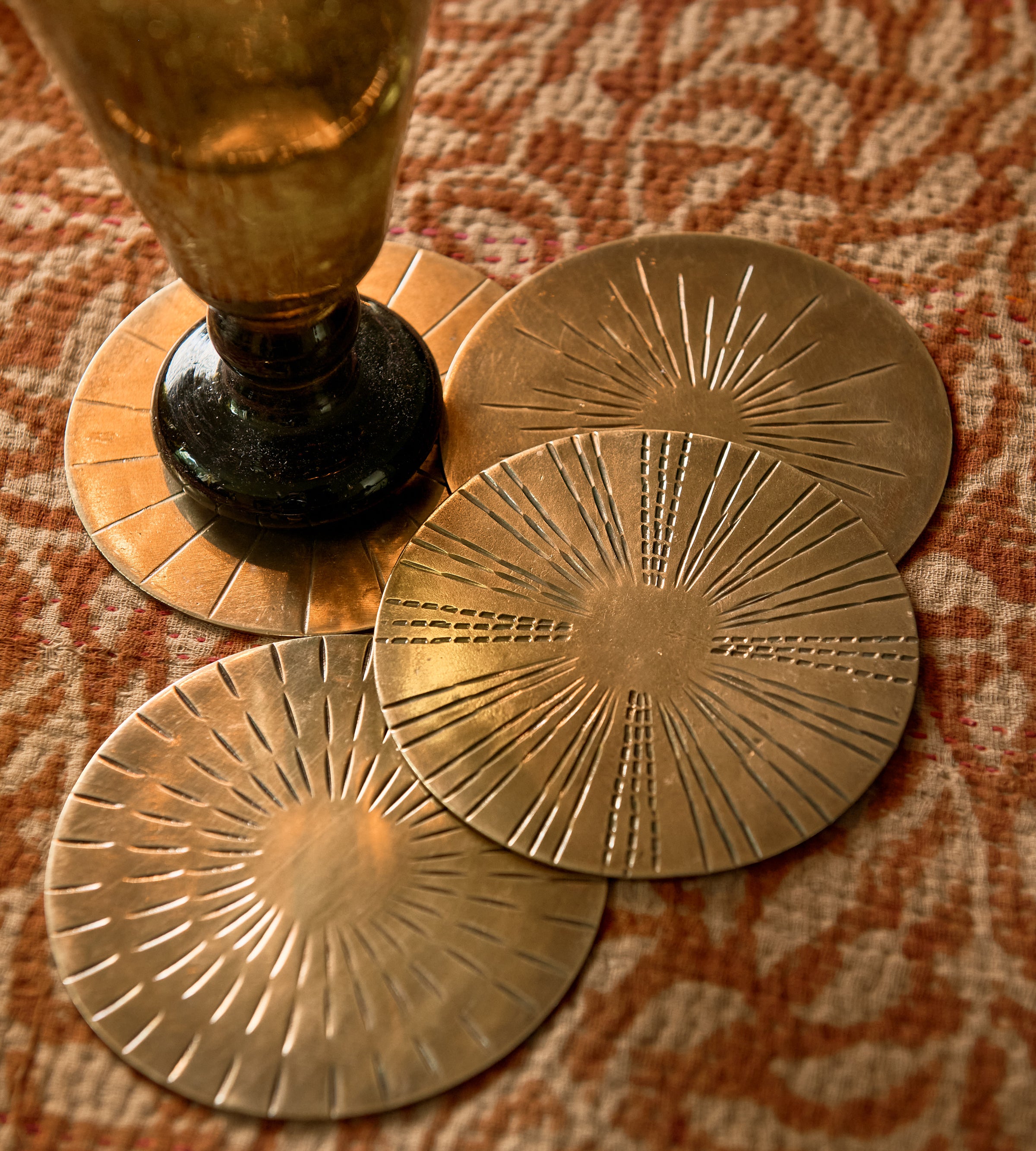 Lot de 4 dessous de verre Kalis