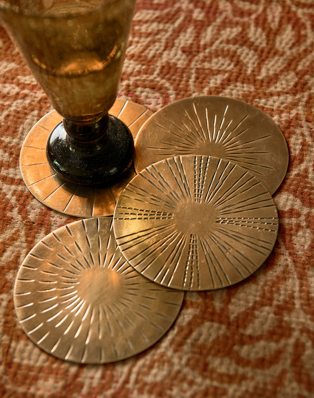 Lot de 4 dessous de verre Kalis