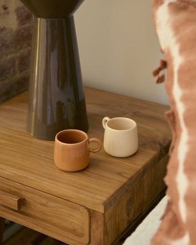Lot de 2 tasses Amarelo