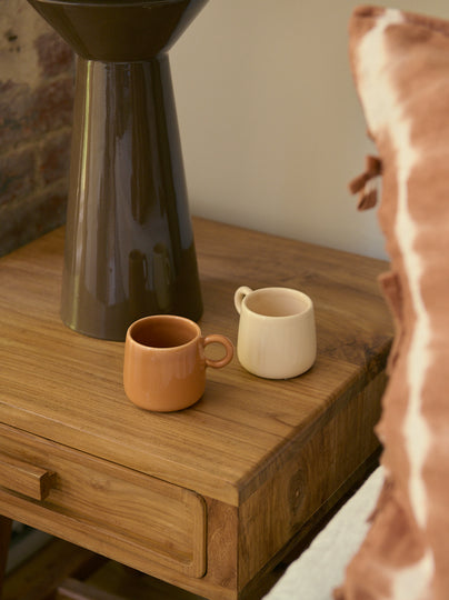 Lot de 2 tasses Amarelo