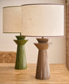 Pied de lampe laqué Rosha
