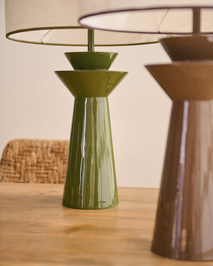 Rosha lacquered lamp base