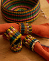 Set de 4 ronds de serviette Nigelle