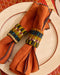 Set de 4 ronds de serviette Nigelle