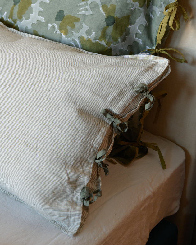 Set of 2 Fil à fil pillowcases