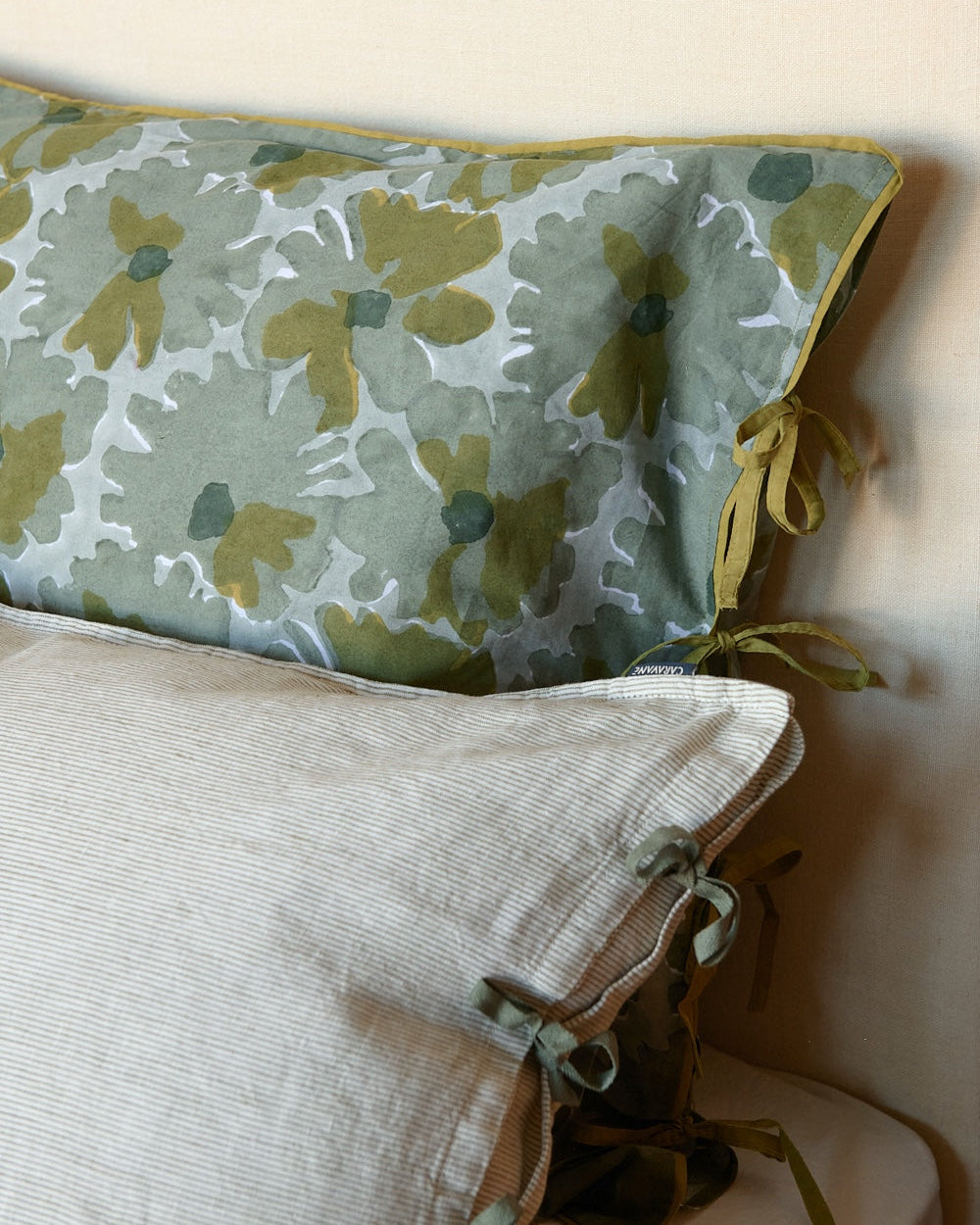 Set de 2 taies d'oreiller Peonia