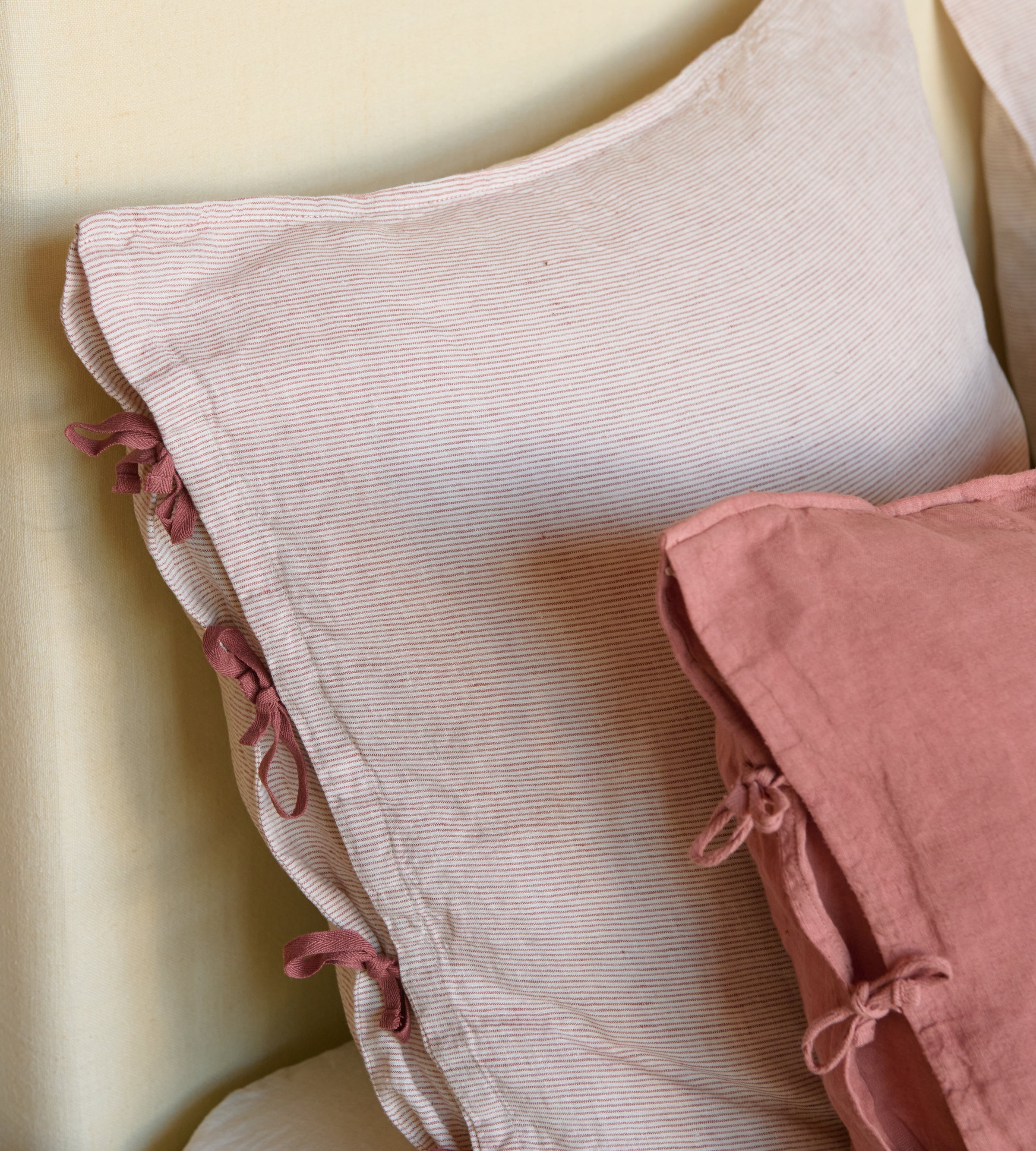 Set of 2 Fil à fil pillowcases