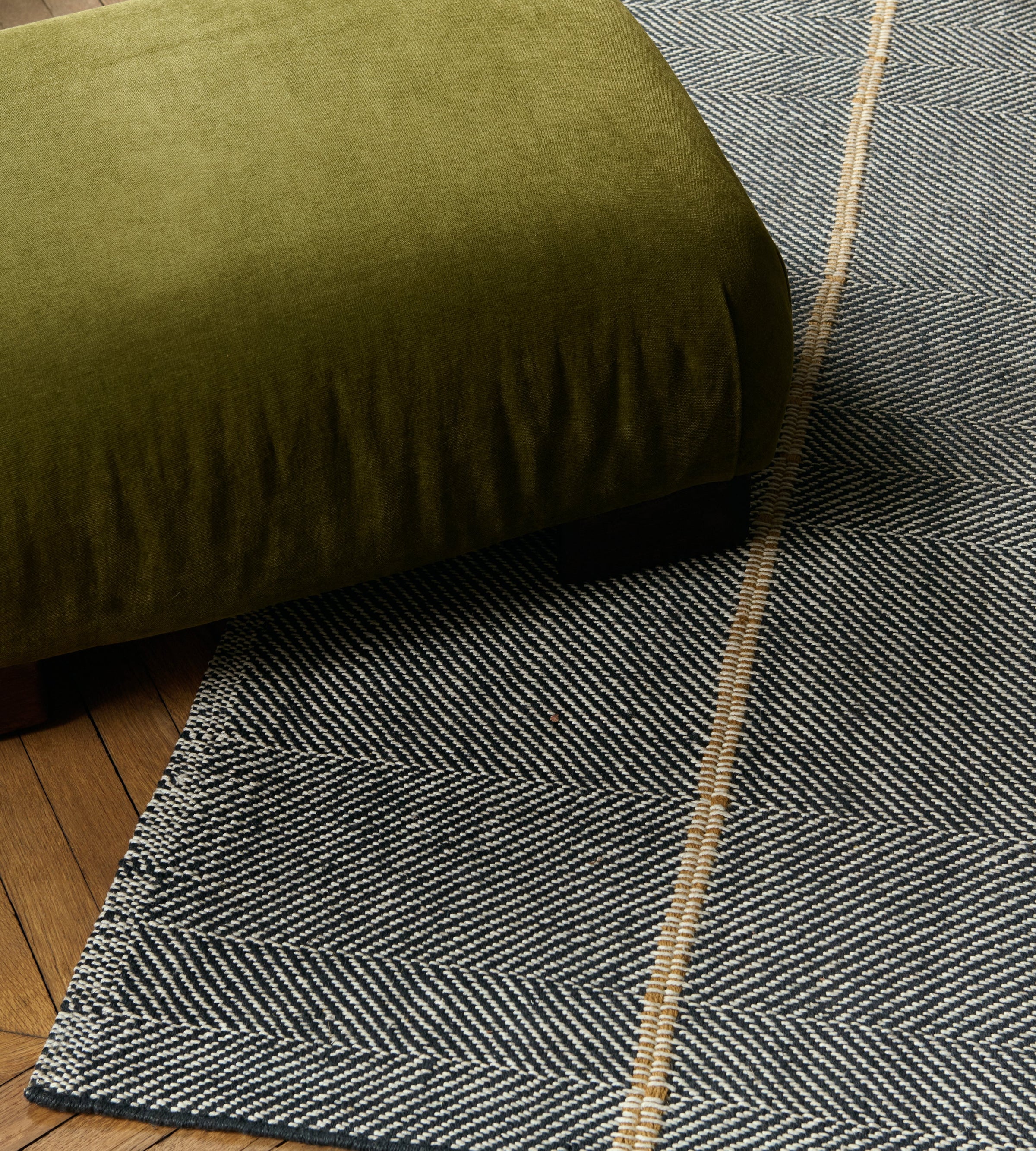 Tapis Herringo charcoal