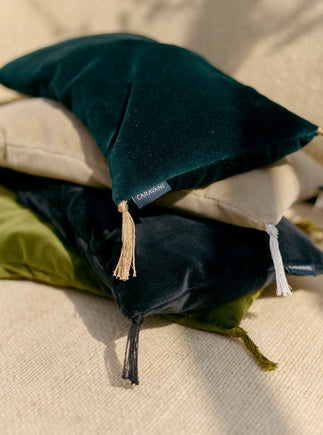 Noyaux de cerise en velours de coton