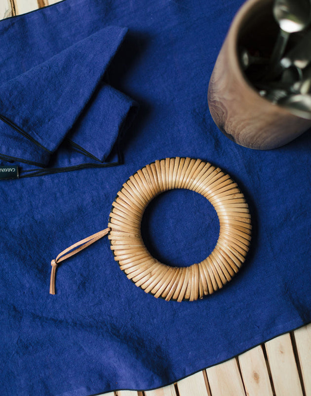 Dessous de plat naturel et original en bois et bambou