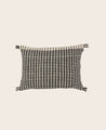Housse de coussin pied de poule