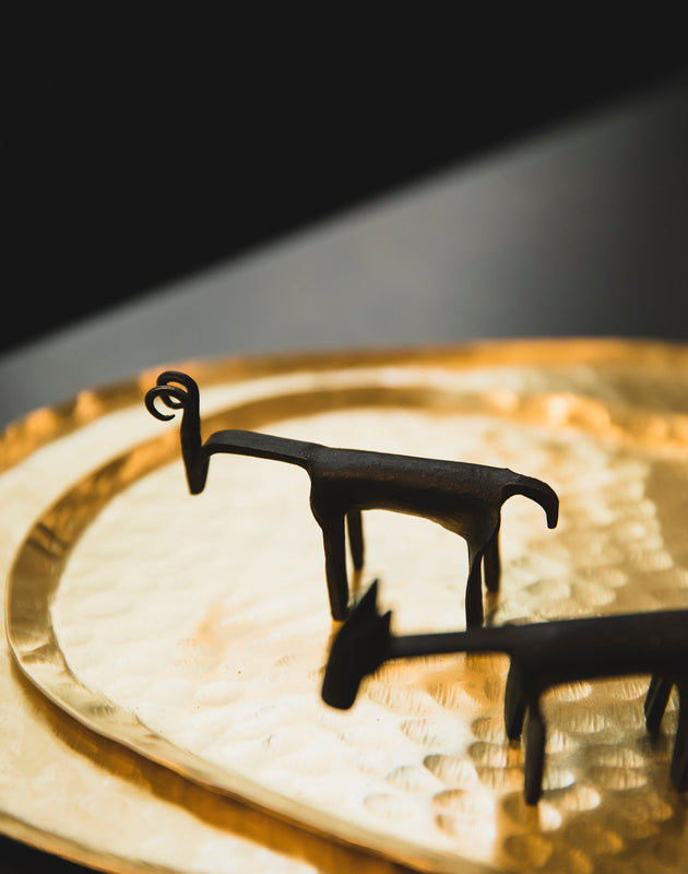 Set de 2 plateaux Ema