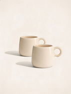 Lot de 2 tasses Amarelo