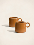 Lot de 2 tasses Amarelo