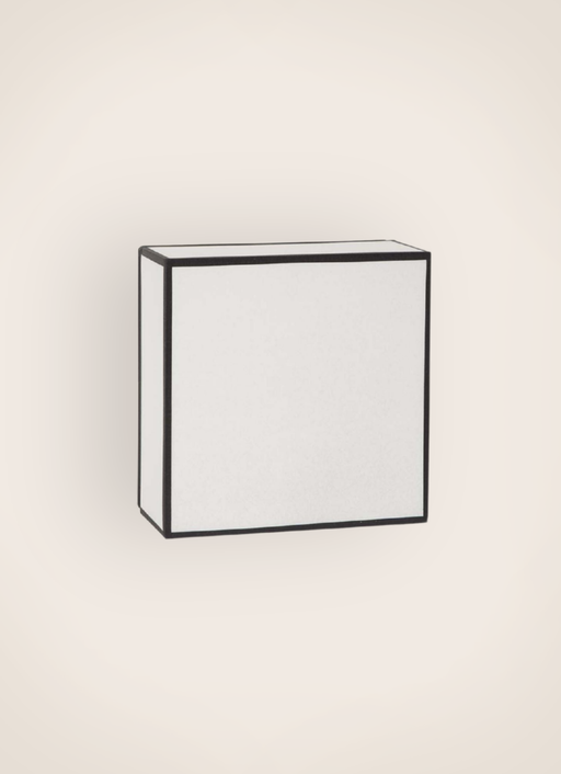 Kare white paper applique