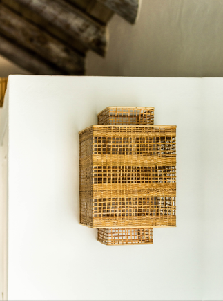 Applique murale en bambou