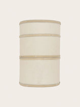 Applique en bambou de couleur naturelle à accrocher au mur