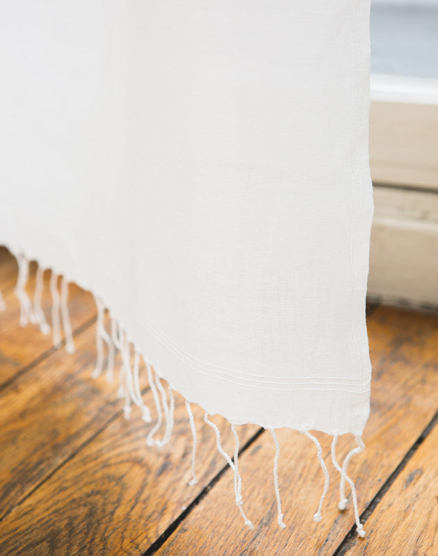 Rideau prêt à poser en coton Ashoka