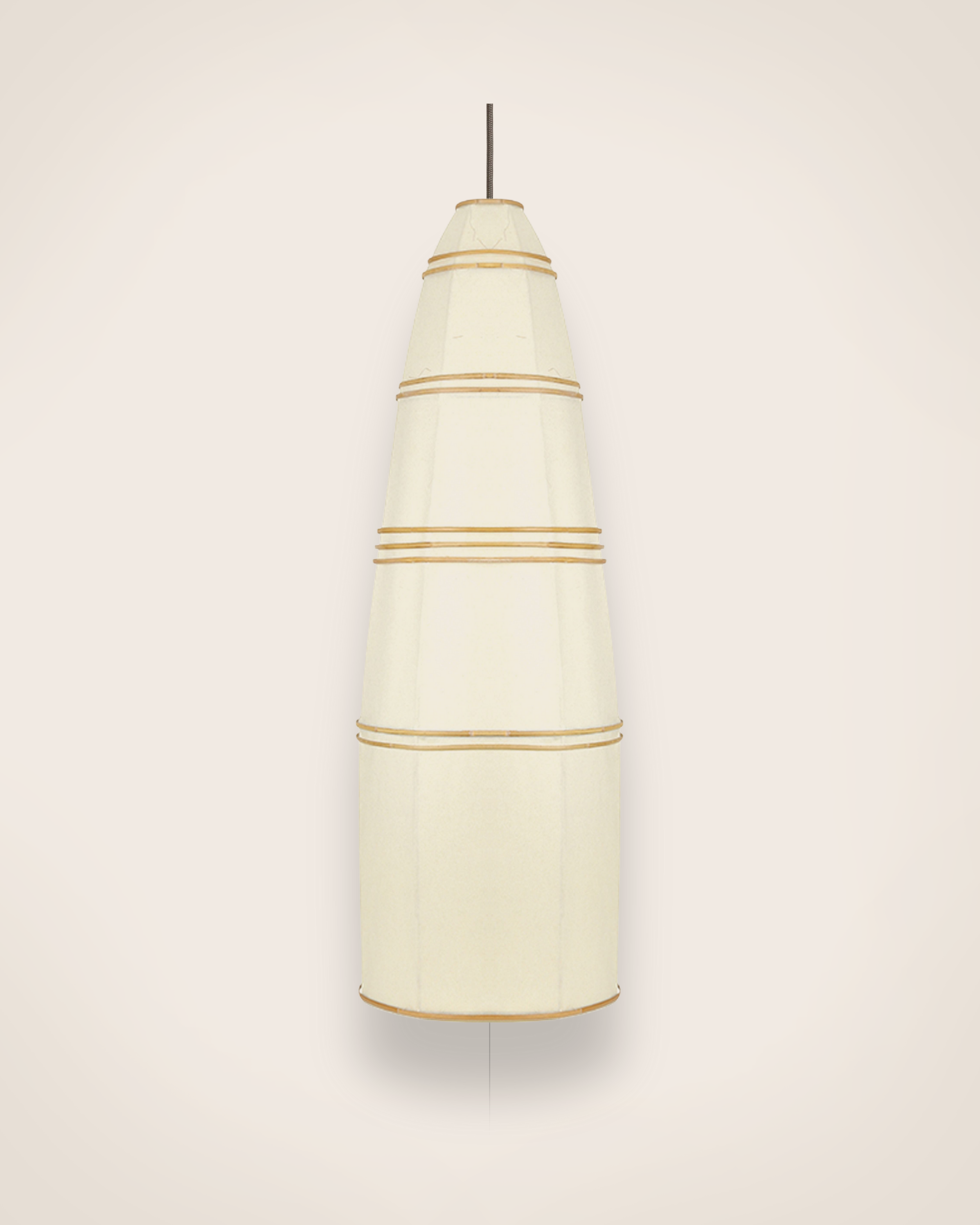 Suspension Bell naturel grand format