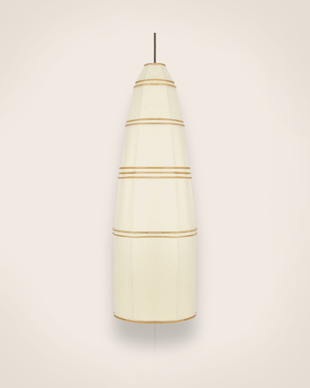Suspension Bell naturel grand format