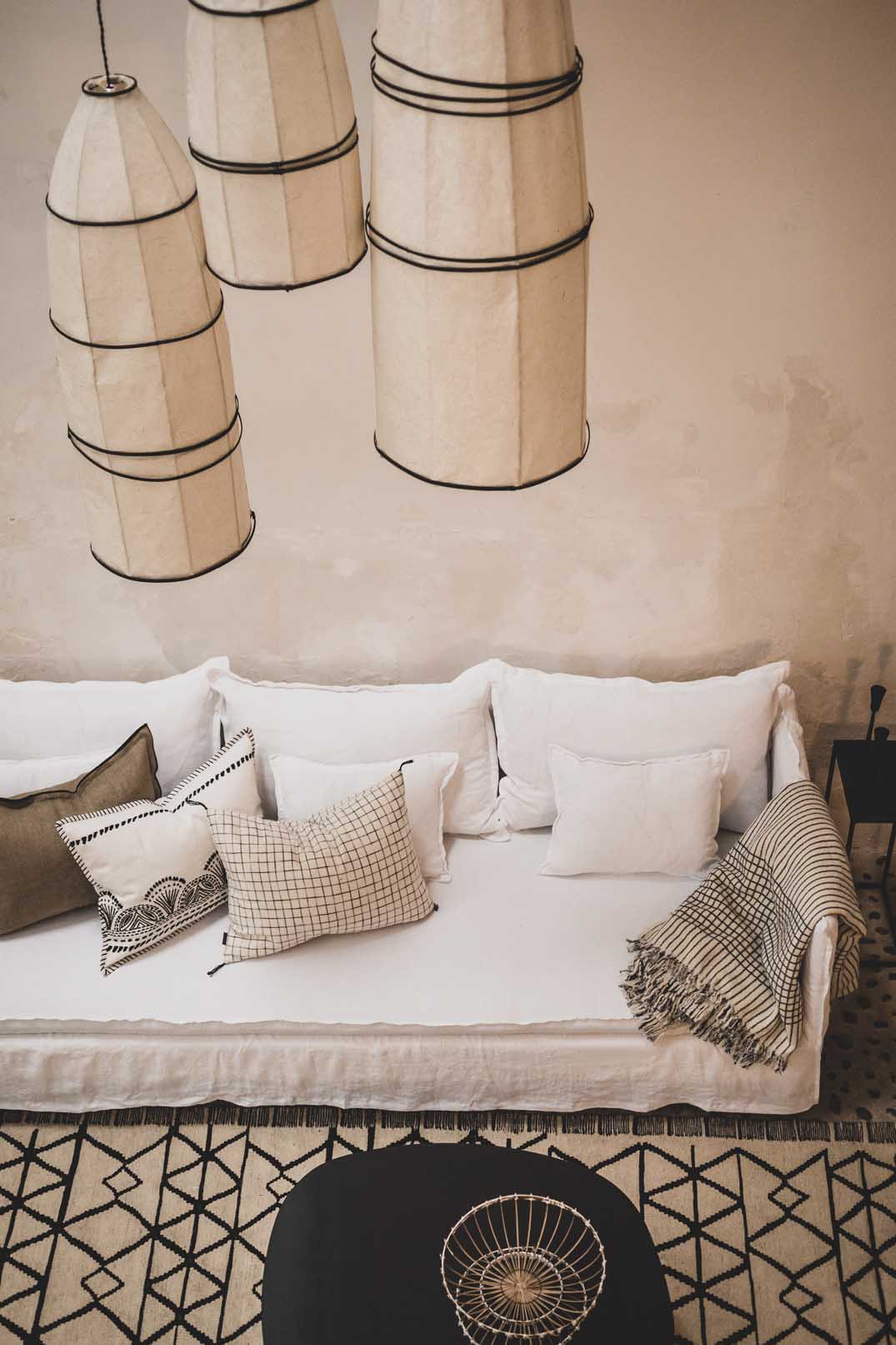 Housse de coussin Bajna