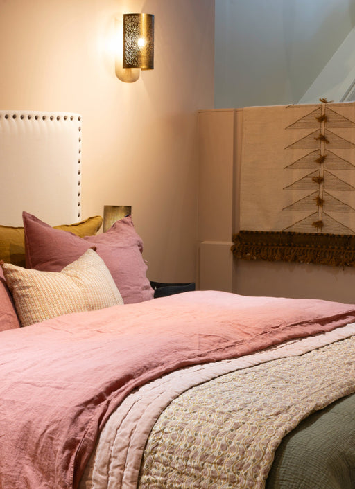 Applique Kuro en métal acier ajouré couleur bronze