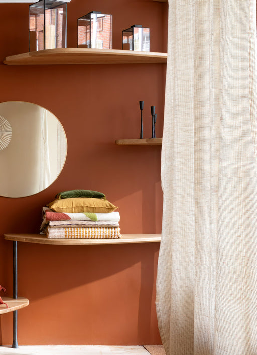 Rideau Arys en khadi de coton biologique