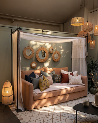 Hajay Sofa - Cordoba Sepia