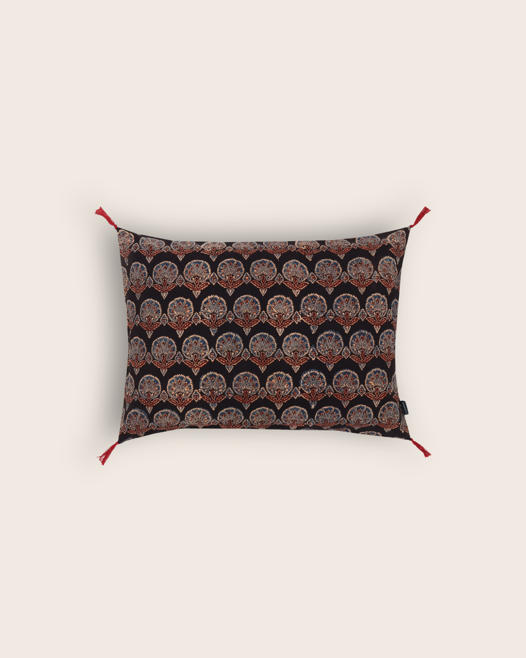 Ajrak cushion cover