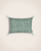 Housse de coussin Florio Lac en coton imprimé