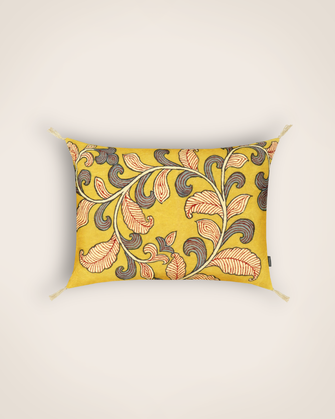 Housse de coussin Kalamkari